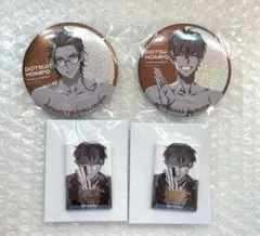 ヒプマイ 缶バッジ 簓 盧笙 LIVE ANIMA メタリック スクエア 缶バ