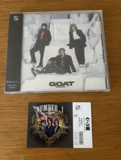 Number_i GOAT CD ライブ会場限定ステッカー（福井）セット