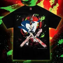 ASAALE アサーリ グラフィックTシャツ 半袖 ブラック プリントTシャツ 