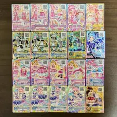 アイカツスターズ、フレンズ カードまとめ売り26枚 アイカツパス付き