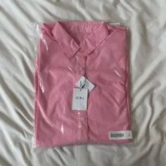 GRL ピンク ビッグシャツ