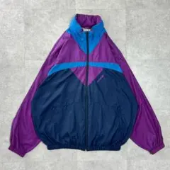 アディダス　adidas ナイロンジャケット　ビンテージ　90s ブルゾン　古着