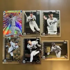 2025 TOPPS NPB クローム　阪神6枚セット