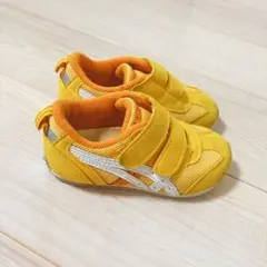 asics キッズ スニーカー イエロー 15.0