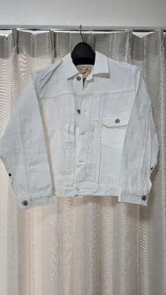 orSlow × BEAMS Boy ホワイトデニムジャケット
