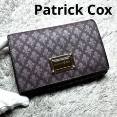 PATRICK COX パトリックコックス 二つ折り財布 パープル シグネチャーのサムネイル