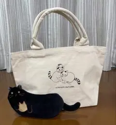 ねこねこ食パン　トートバッグとポーチセットのサムネイル