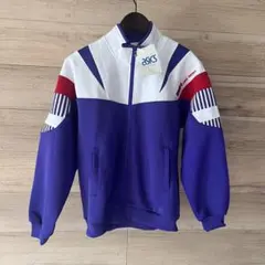 新品タグ付き asics アシックス ジャージ トラックジャケット マルチカラー