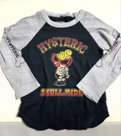ヒステリックミニ　スカル　ロンT