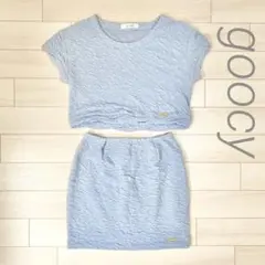 goocy◆たつのおとしごチャーム セットアップ 半袖トップス+スカート