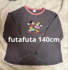 futafuta ミッキー ミニー 長袖 ロンT140cm