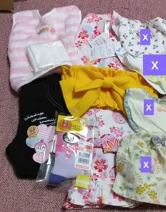 女の子　甚平　　いろいろセット