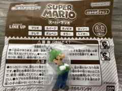 スーパーマリオ めじるしアクセサリー ルイージ ガチャ バンダイナムコ