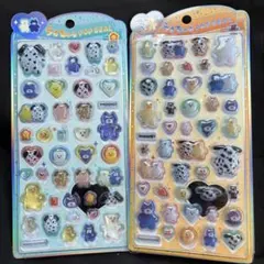 mojojojo モジョジョジョ　うるちゅるポップシール　正規品　2種セット売り