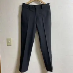 ブラック スラックス スリムフィット