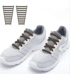 半額⭐️RJ-Sport] ゴム製結ばない靴紐 スニーカー 伸びる靴紐 ほどけな