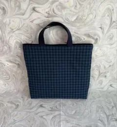 レッスンバック　手提げ　小さめ　内ポケット付き☆