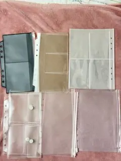 【6穴バインダー専用】 リフィルセット(DAISO、seria)