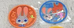 新品未使用　ズートピア2　クリアラバーコースター　ガチャ　ディズニー　４種セット