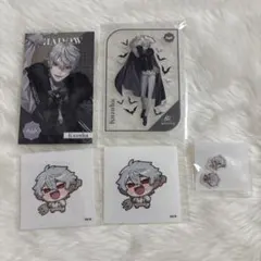 にじさんじ8周年グッズ 葛葉 ステッカー メタルカード アクリルパーツ セット