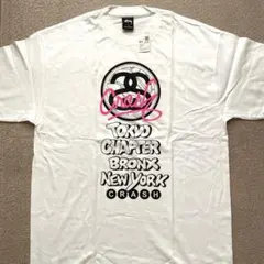 ステューシー 池袋チャプト限定 CRASH ワールドツアー Tシャツ