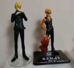 未開封】ONE PIECE 原画缶バッジ2個セット ゾロ＆サンジ AH2