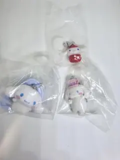 サンリオ シナモロール めじるしアクセサリーカラビナマスコットミニチュアチャーム
