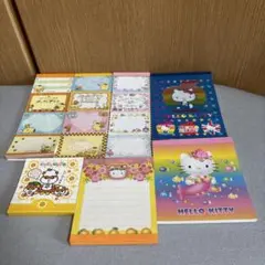 【平成レトロ】サンリオメモ帳　7冊セット