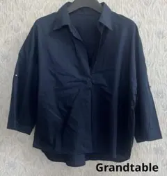 Grandtable ネイビー ブラウスのサムネイル