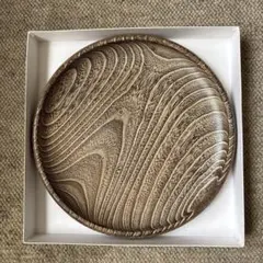 木製 プレート 皿 丸皿 約28cm