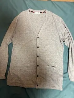 THE SHOP TK グレー カーディガン Lサイズ