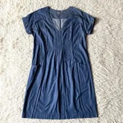 laura ashley デザインワンピース ￼状態良好