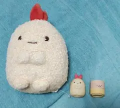 すみっコぐらし　えびふらいのしっぽ　　とんかつ　ぬいぐるみ　指人形　スタンプ