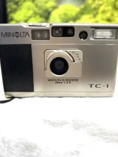 sale★新品同様！★MINOLTA ミノルタ TC-1 付属品＆元箱完備 MINOLTAミノルタTC-1、元箱付、別売りケース付き