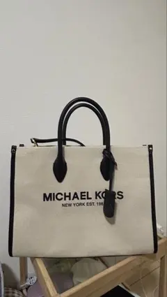 MICHAEL KORS トートバッグ ベージュ/ブラック