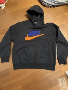 Nike ブラック フーディXL パンツＬ　セットアップ　上下