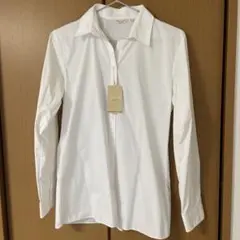 ORIHICA Rhyme ホワイト長袖シャツ L スキッパー
