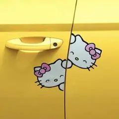 即購入OK⭐︎キティちゃんステッカー　カーステッカー　ウォールステッカー
