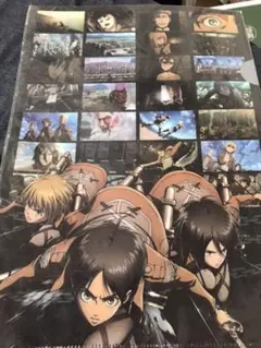 進撃の巨人ローソン限定クリアファイル【非売品】【未使用】