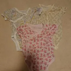 半袖 ボディスーツ 3枚セット ユニクロ