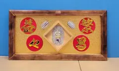 【縁起物】高級 開店 額　大入（赤文字・黒枠）　JOA-299 縁起物】高級 開店 額 大入（赤文字・黒枠） JOA-299 - メルカリ