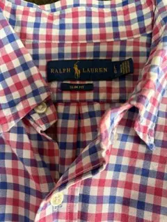 Ralph Lauren スリムフィット チェックシャツ　LG