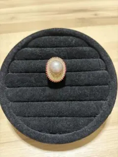 天然パール☆ゴールドリング