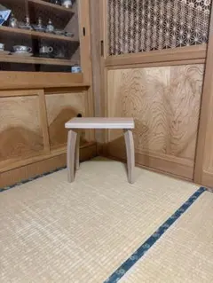 1406建具屋一筋58年のおじいちゃんの手作りスツール、イス☆せん