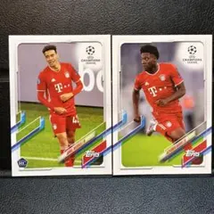 Topps UEFA ムシアラ デイヴィス カード