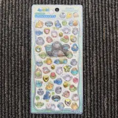 ジュエルプチドロップ シール ふわふわとりのなかまたち