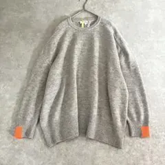 ENFOLD WIDE CIRCLE PULLOVER グレー 38のサムネイル