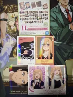 着せ恋 一番くじ ホログラムステッカーセット