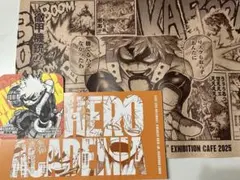 僕のヒーローアカデミア　原画展　カフェ　爆豪勝己