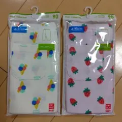 新作【新品未開封】エアリズムリラックスフィットレギンス/7分丈セット　９０　イ